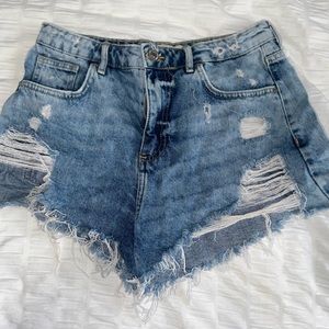 Jean shorts
